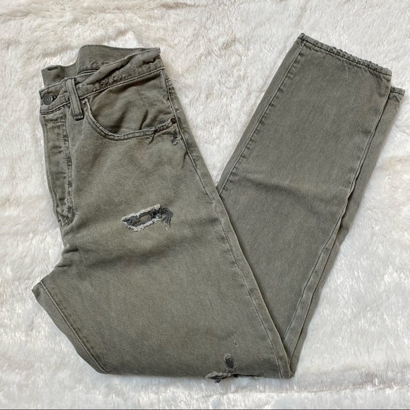 Men’s 31 Levi’s 501 Gray Jeans/Pants - Picture 7 of 11